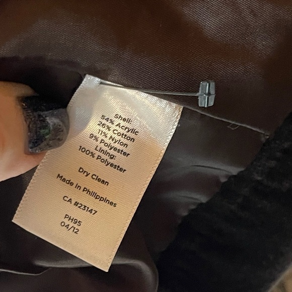 TALBOTS Jacket Women’s Sz‎ 10 Petite Brown Tweed Short Blazer - Picture 7 of 12